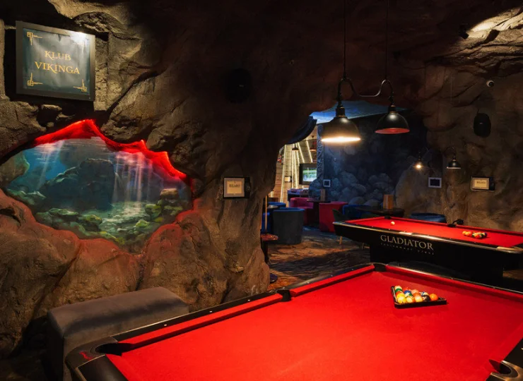 W Klubie są też stoły do bilarda