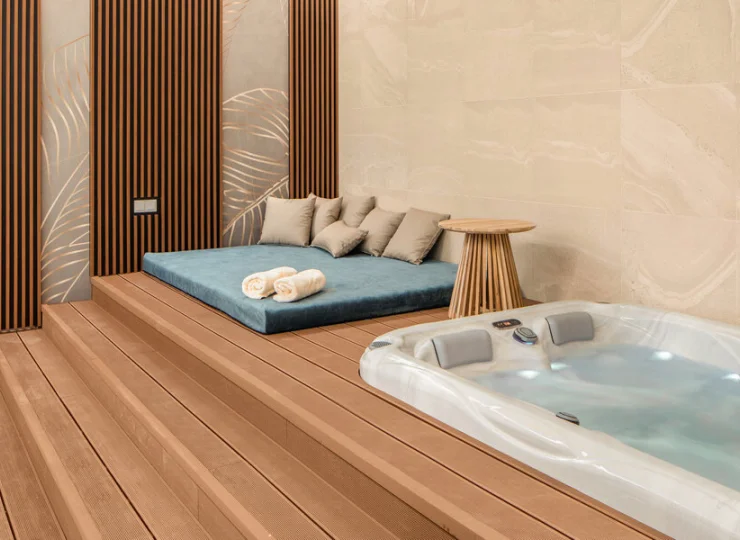 W Harmony Island jest m.in. jacuzzi
