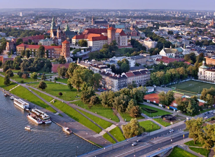 Premium Apartments by Wawel Castle mieszczą się u podnóża wawelskiego wzgórza