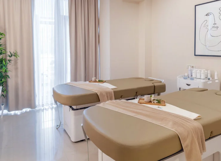 Oraz gabinety kosmetyczne i gabinety masażu