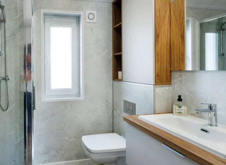 Elegancka łazienka domku premium plus