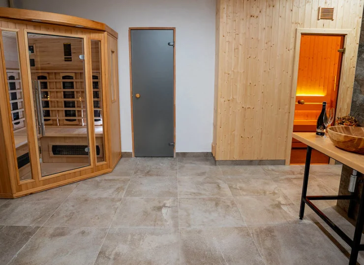 Oprócz jacuzzi są tu też 2 sauny: fińska i infrared