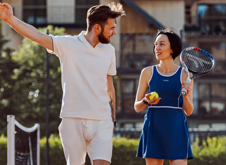 Aktywnych gości zachwyca możliwość uprawiania sportu na świeżym powietrzu