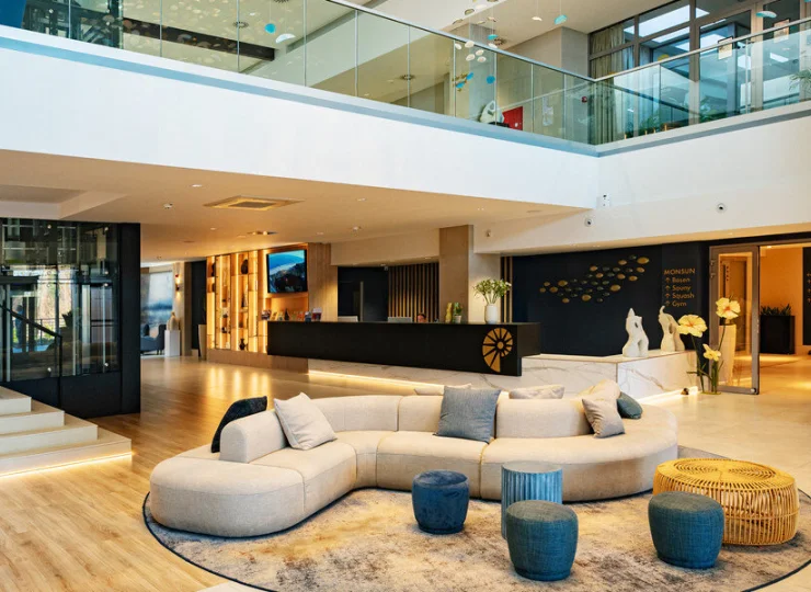 Porta Mare posiada przyjemne i przestronne lobby