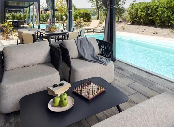 Taras Amber Luxury z basenem