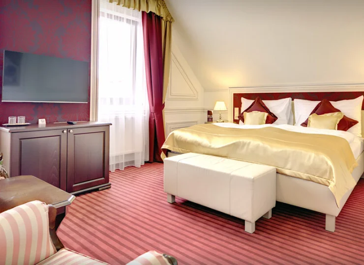 Niektóre apartamenty składają się z dwóch pokoi