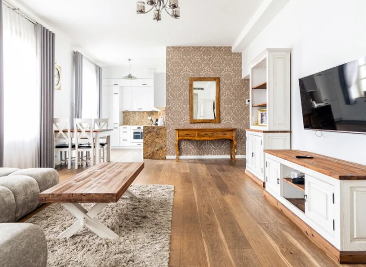 Każdy apartament jest indywidualnie wykończony i zaaranżowany