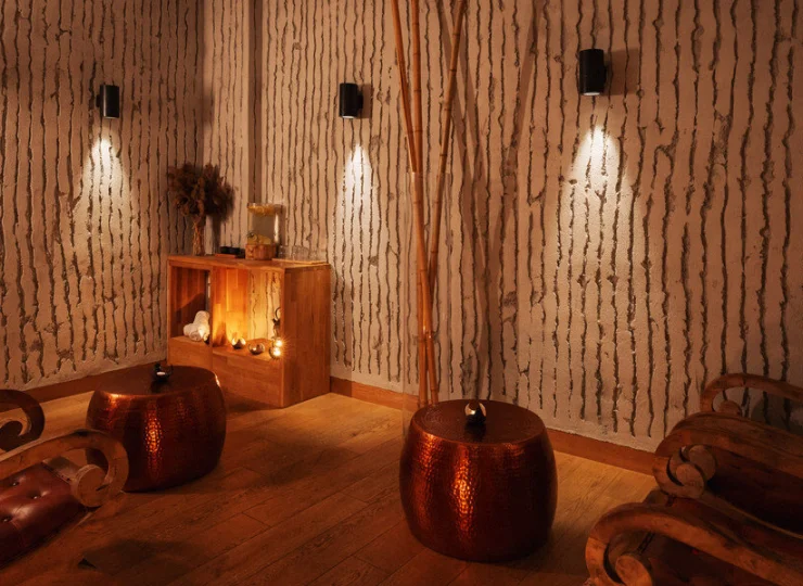 Kojące wnętrza spa sprzyjają relaksowi już od progu