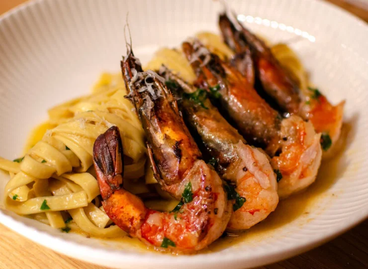 Menu restauracji jest inspirowane kuchnią europejską