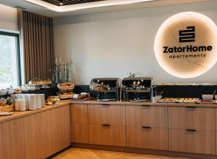 Śniadania są przygotowywane w formie bufetu