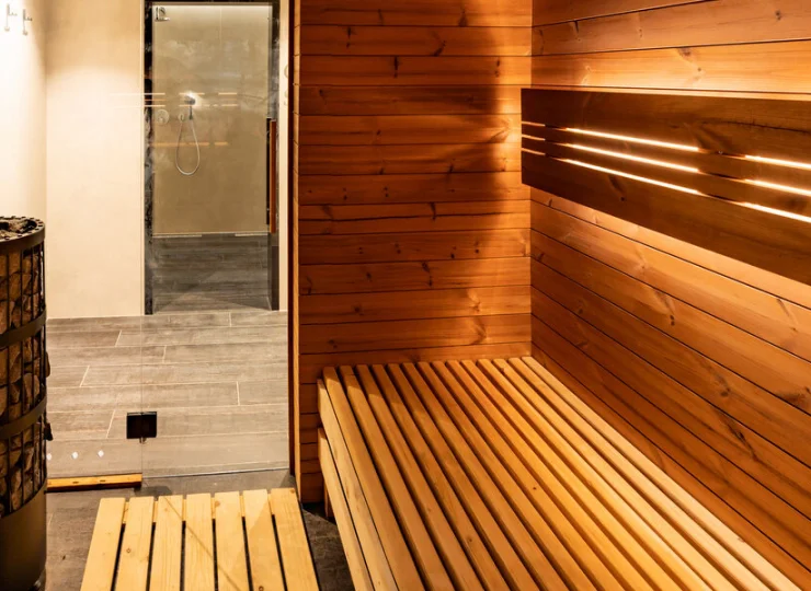 Do dyspozycji gości w strefie wellness jest sauna fińska