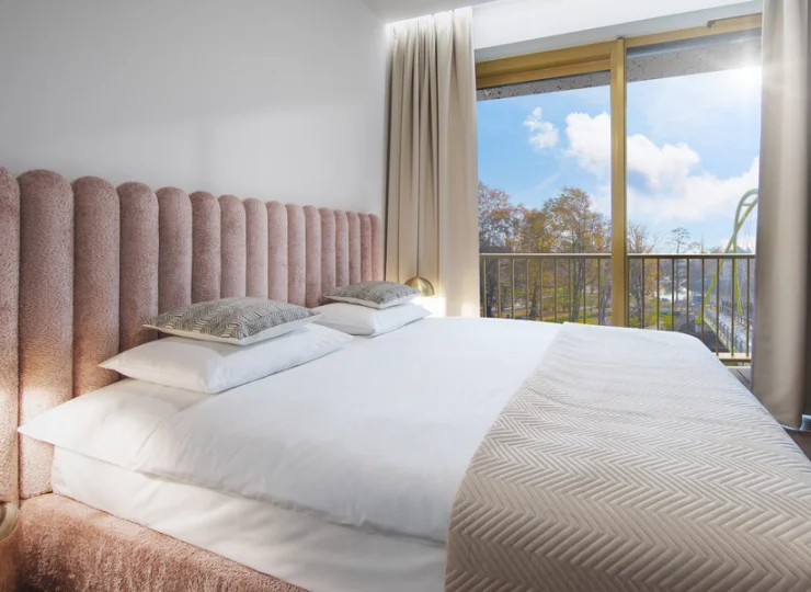 W apartamencie Presidental są dwie sypialnie i salon