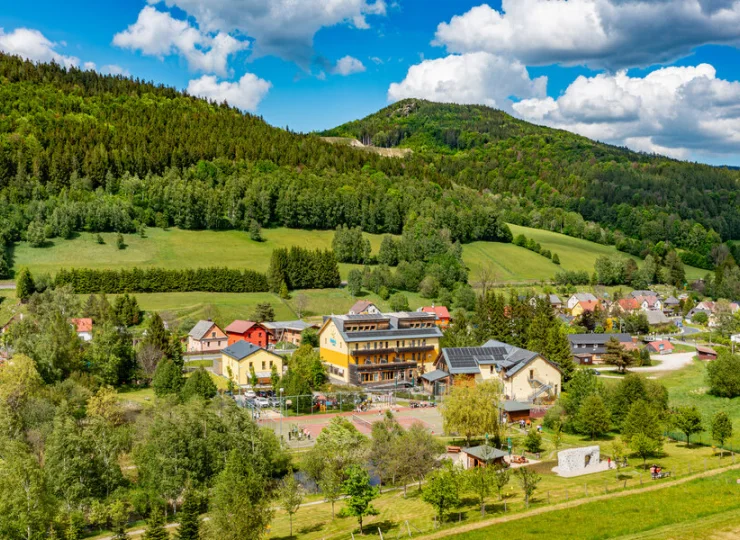 Hotel Helios w czeskim uzdrowisku Lipová-lázně