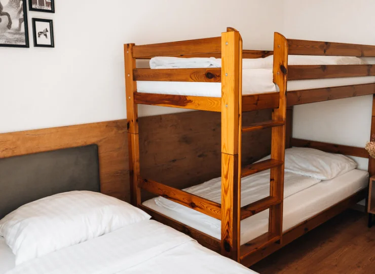 W apartamentach Superior 5- i 6-os. są łóżka piętrowe