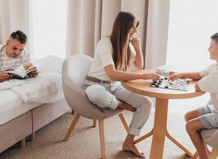 W eleganckich wnętrzach można świetnie odpocząć