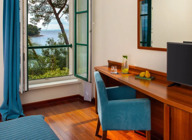 Widok na morze to kwintesencja pobytu na chorwackiej wyspie