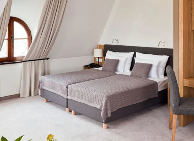 Junior Suite to dwupoziomowe wnętrze