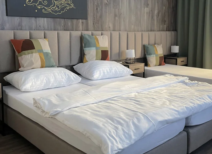 W Hotelu Haas zamieszkacie w wygodnych pokojach