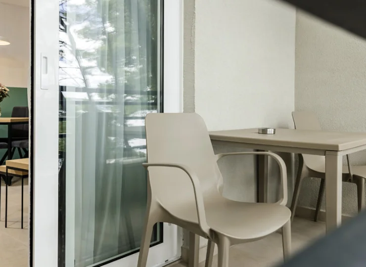 Balkon w Apartamencie family 2+2