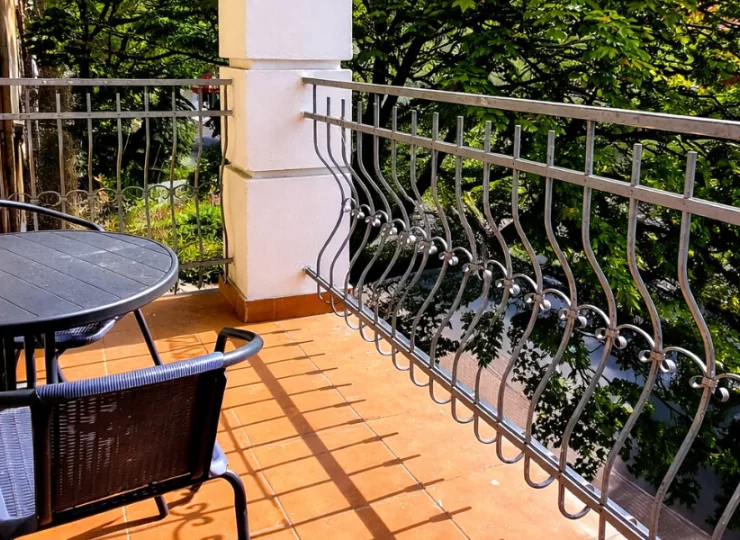 W każdym pokoju jest balkon