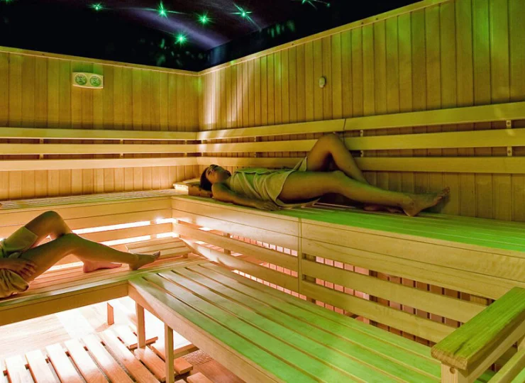 Strefa wellness obejmuje również świat saun