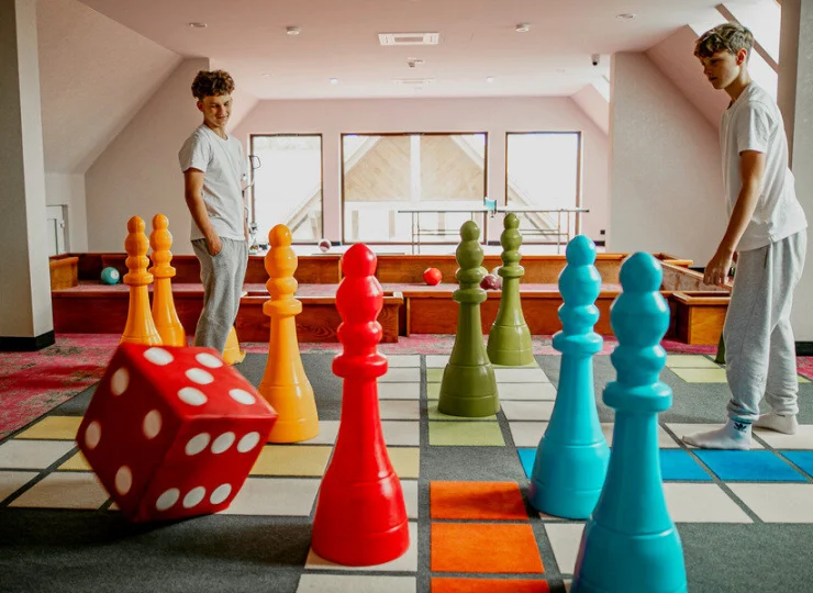 W Strefie Gier i Zabawy można zagrać w Chińczyka XXL