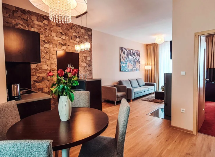 Apartamenty są przestronne i wygodne