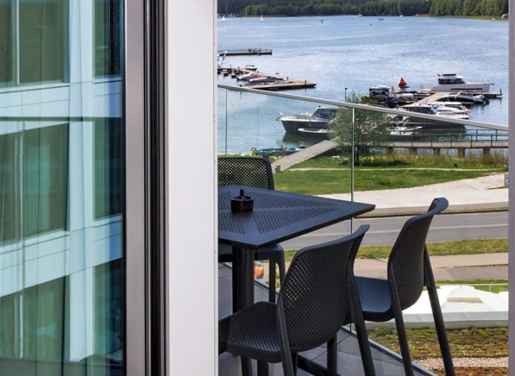 Apartament superior ma widok na jezioro