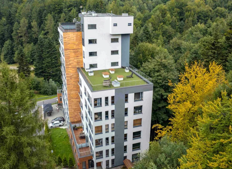 Apartamentowiec Kiczora oferuje apartamenty bez balkonów
