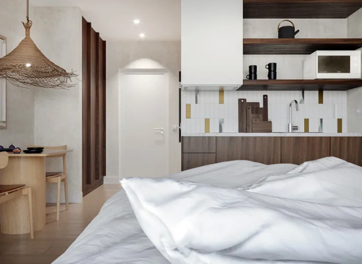 Studio 2-osobowe jest funkcjonalne