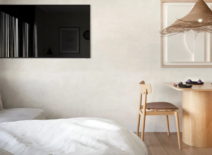 Każdy apartament ma kącik TV oraz dostęp do Wi-Fi