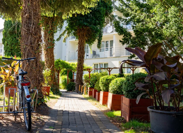 Jest tu także wypożyczalnia rowerów