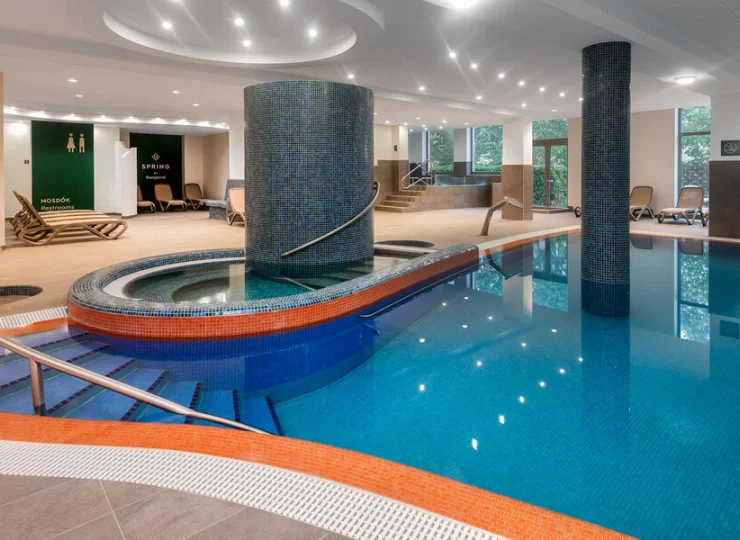 Hotel Hunguest w uzdrowisku na Węgrzech
