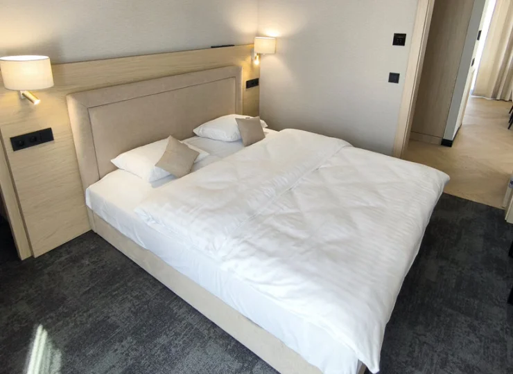 Sypialnia w apartamencie