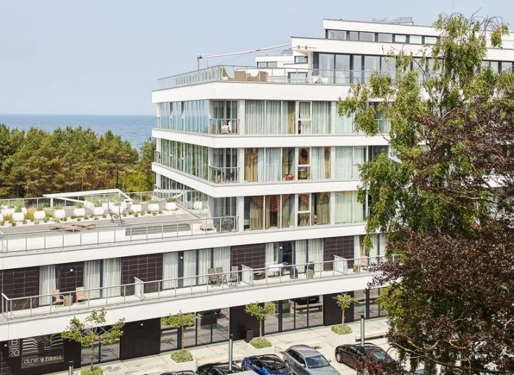 Widok z apartamentu comfort