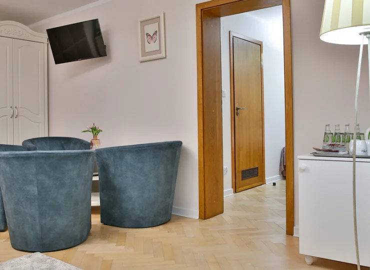 Apartament składa się z dwóch osobnych sypialni