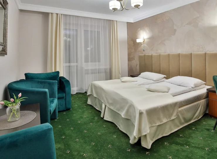 Wnętrza są wygodne