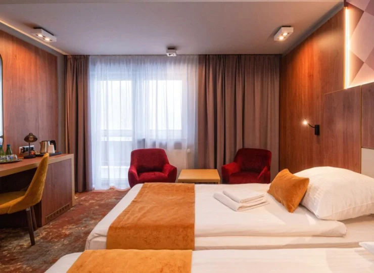 Pokoje comfort plus mają aż 25 m2 powierzchni