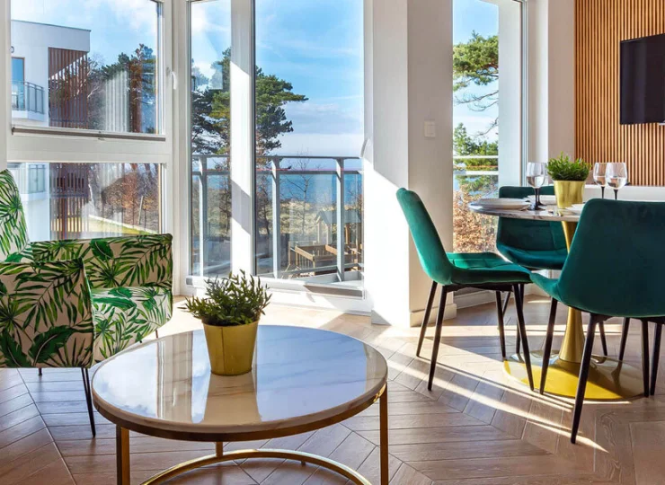 Na gości czekają zupełnie nowe apartamenty z balkonami