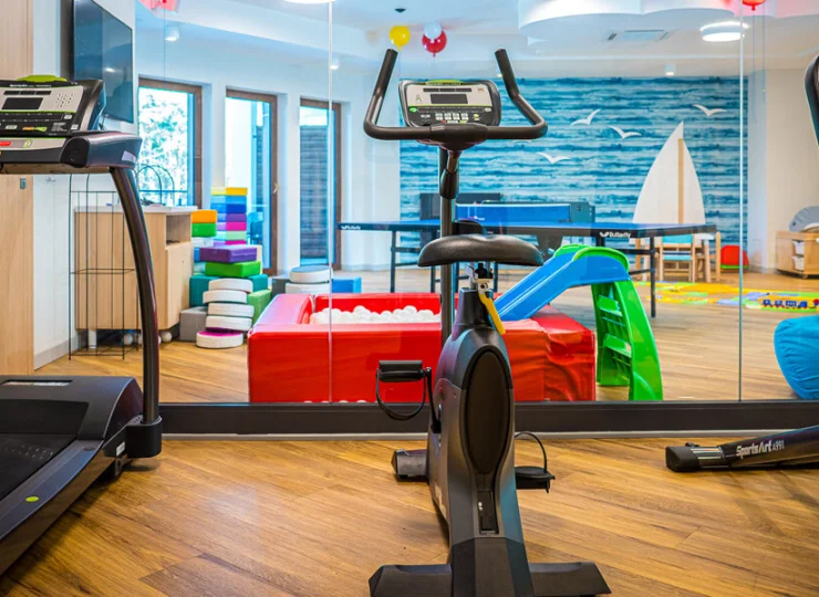 Dla aktywnych jest też strefa fitness