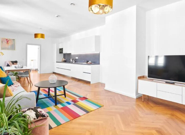 Apartamenty są wygodne i ładnie zaaranżowane