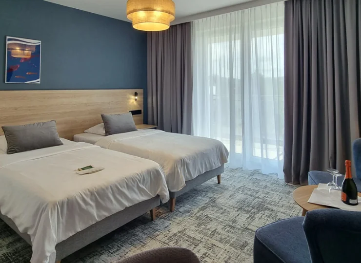 Po remoncie pokoje zyskały wyższy standard