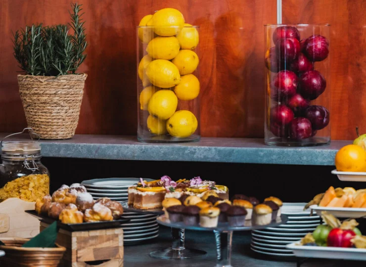 Nie brakuje słodkości ani owoców