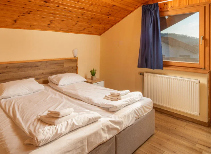 W domkach są aż 4 sypialnie