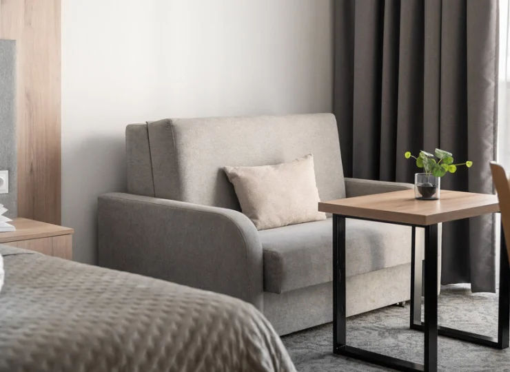 Pokój superior ma powierzchnię 22m2