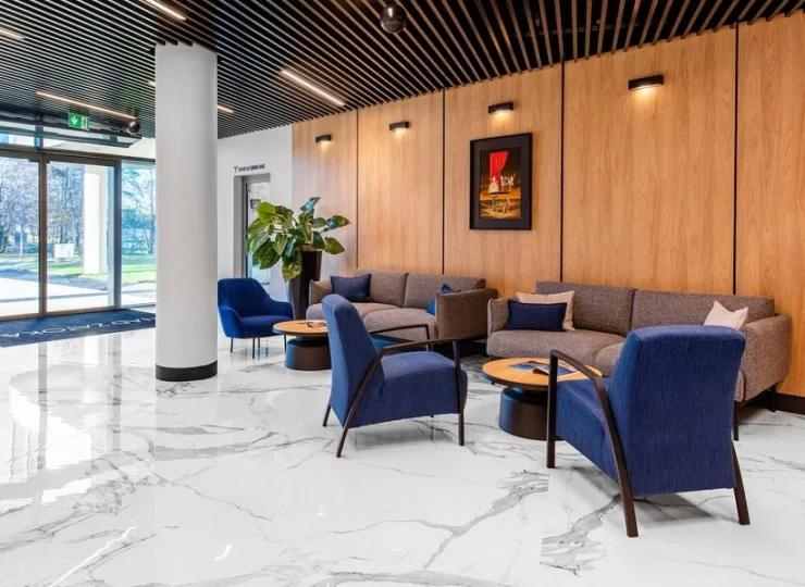 Wygodne i eleganckie lobby pozwala się tu dobrze poczuć już od progu