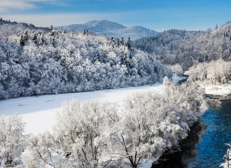 Muszyna-Złockie jest atrakcyjną miejscowością dla fanów białego szaleństwa