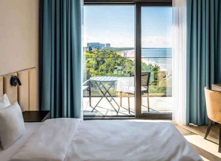 Każdy apartament ma balkon i jest klimatyzowany