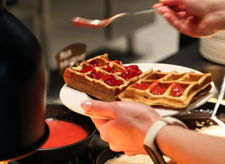 Można sobie samodzielnie doprawić ciepłego gofra