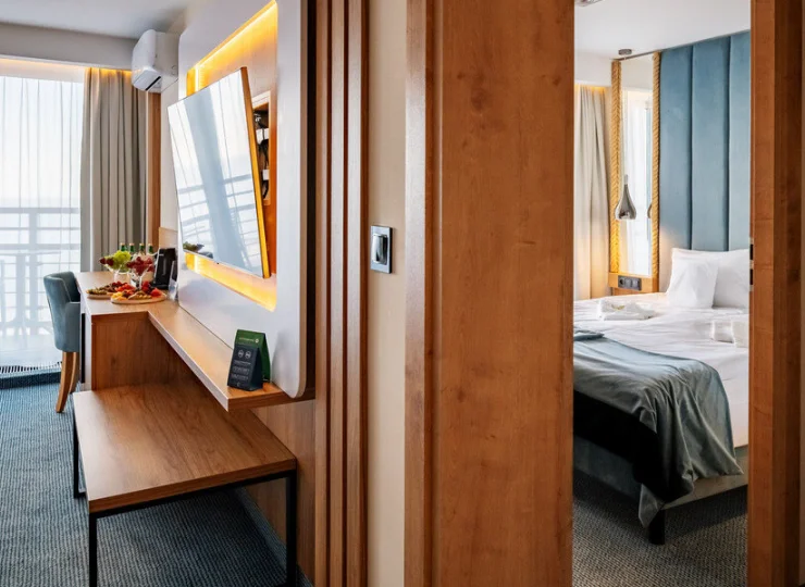 Studio Standard posiada osobną sypialnię